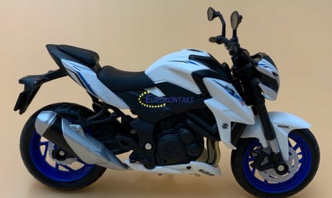SUZUKI GSX S750 ABS na podstawce model 1:18 Maisto SUZUKI GSX S750 ABS na podstawce model 1:18 Maisto