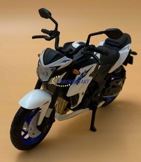 SUZUKI GSX S750 ABS na podstawce model 1:18 Maisto SUZUKI GSX S750 ABS na podstawce model 1:18 Maisto