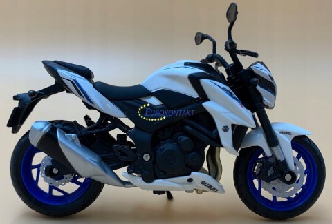 SUZUKI GSX S750 ABS na podstawce model 1:18 Maisto SUZUKI GSX S750 ABS na podstawce model 1:18 Maisto