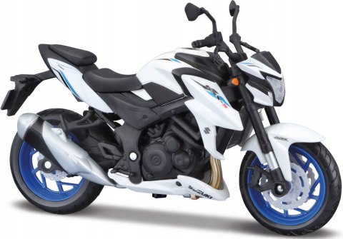 SUZUKI GSX S750 ABS na podstawce model 1:18 Maisto SUZUKI GSX S750 ABS na podstawce model 1:18 Maisto