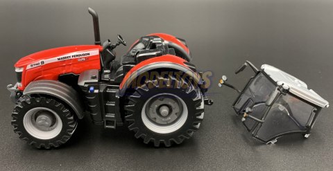 Traktor Massey Ferguson z napędem BBURAGO metal Traktor Massey Ferguson z napędem BBURAGO metal