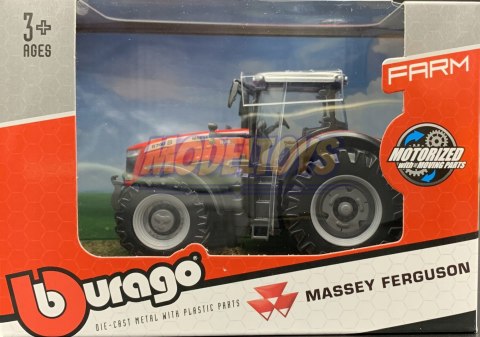 Traktor Massey Ferguson z napędem BBURAGO metal Traktor Massey Ferguson z napędem BBURAGO metal