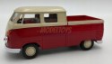 VW T1 Double Cabin Pick Up red 1:34 Welly 43603F