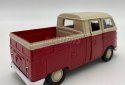 VW T1 Double Cabin Pick Up red 1:34 Welly 43603F