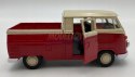 VW T1 Double Cabin Pick Up red 1:34 Welly 43603F