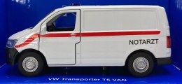 VW Transporter T6 Van pogotowie 1:34 Welly 43762F