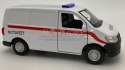 VW Transporter T6 Van pogotowie 1:34 Welly 43762F