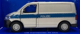 VW Transporter T6 Van policja 1:34 Welly 43762F