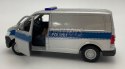 VW Transporter T6 Van policja 1:34 Welly 43762F