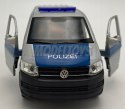 VW Transporter T6 Van policja 1:34 Welly 43762F