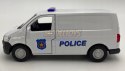 VW Transporter T6 Van policja 1:34 Welly 43762F