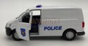 VW Transporter T6 Van policja 1:34 Welly 43762F