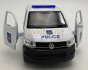 VW Transporter T6 Van policja 1:34 Welly 43762F