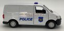 VW Transporter T6 Van policja 1:34 Welly 43762F