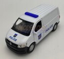 VW Transporter T6 Van policja 1:34 Welly 43762F