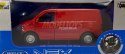 VW Transporter T6 Van straż 1:34 Welly 43762F