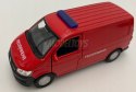 VW Transporter T6 Van straż 1:34 Welly 43762F