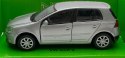 Volkswagen Golf V srebrny 1:34 Welly 42361F