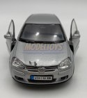 Volkswagen Golf V srebrny 1:34 Welly 42361F