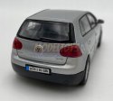 Volkswagen Golf V srebrny 1:34 Welly 42361F