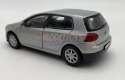 Volkswagen Golf V srebrny 1:34 Welly 42361F