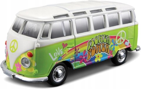 Volkswagen SAMBA Hippie ogórek 1:25 Maisto 32301