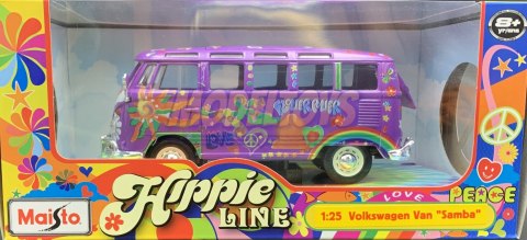 Volkswagen SAMBA Hippie ogórek 1:25 Maisto 32301 Volkswagen SAMBA Hippie ogórek 1:25 Maisto 32301