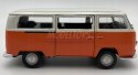 Volkswagen T2 Bus 1972 pomarańcz 1:34 Welly 42347F