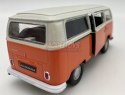 Volkswagen T2 Bus 1972 pomarańcz 1:34 Welly 42347F