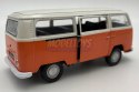 Volkswagen T2 Bus 1972 pomarańcz 1:34 Welly 42347F