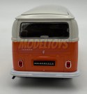 Volkswagen T2 Bus 1972 pomarańcz 1:34 Welly 42347F