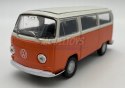 Volkswagen T2 Bus 1972 pomarańcz 1:34 Welly 42347F