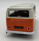 Volkswagen T2 Bus 1972 pomarańcz 1:34 Welly 42347F