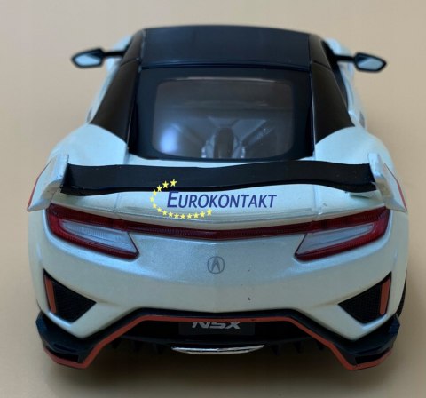 ACURA HONDA NSX 2018 1:24 white Maisto 32536 ACURA HONDA NSX 2018 1:24 white Maisto 32536
