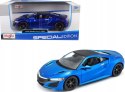 ACURA NSX 2018 1:24 model metalowy Maisto 31234