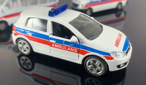 AMBULANS SET 3 szt.WERSJA POLSKA SIKU 1825 AMBULANS SET 3 szt.WERSJA POLSKA SIKU 1825