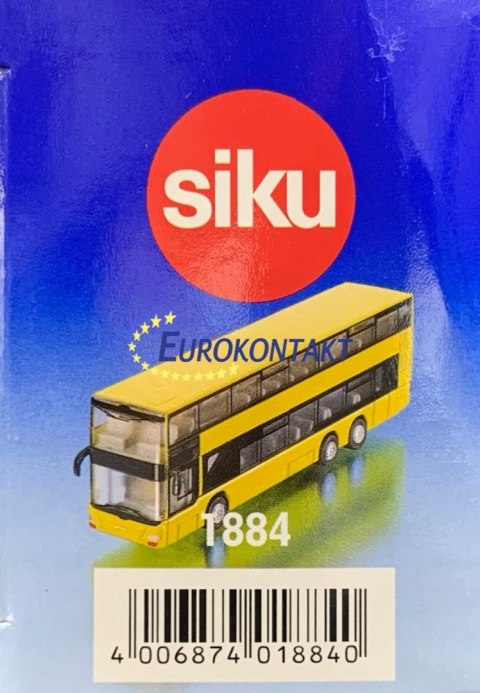 AUTOBUS DWUPOZIOMOWY MAN SIKU 1884 AUTOBUS DWUPOZIOMOWY MAN SIKU 1884