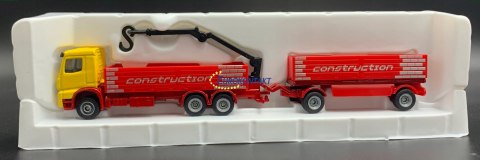 Ciężarówka budowlana Mercedes Arocs 1:87 SIKU 2797 Ciężarówka budowlana Mercedes Arocs 1:87 SIKU 2797