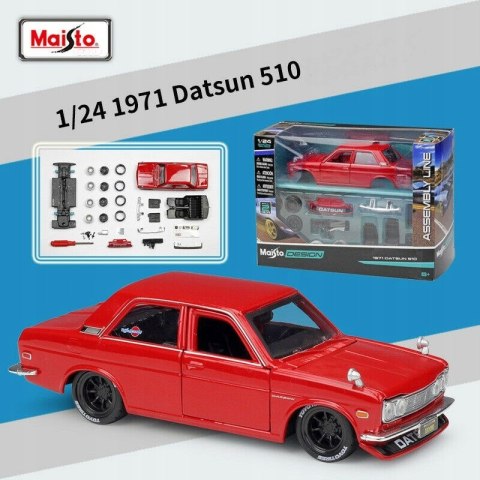 DATSUN 510 1971 1:24 do składania Maisto 39308 DATSUN 510 1971 1:24 do składania Maisto 39308