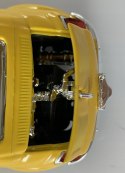 Fiat 500 f 1965 yellow 1:24 metalowy Bburago 22098