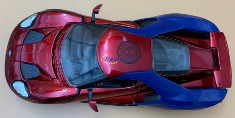 Ford GT 2017 Spiderman MARVEL JADA 1:24 + figurka Ford GT 2017 Spiderman MARVEL JADA 1:24 + figurka