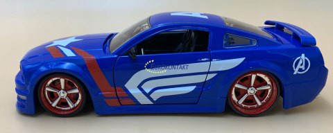 Ford Mustang 2006 Kapitan Ameryka MARVEL JADA1:24 Ford Mustang 2006 Kapitan Ameryka MARVEL JADA1:24