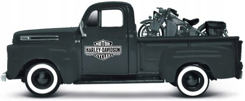 HARLEY DAVIDSON WLA Flathead 1942 + FORD F-1 1:24