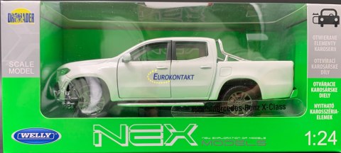 MERCEDES X Class pick-up samochód model Welly 1:27 MERCEDES X Class pick-up samochód model Welly 1:27