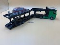 Mercedes ACTROS lora + Ford FOCUS Bburago 1:43