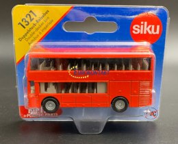 Piętrowy AUTOBUS TURYSTYCZNY UK GB 1:87 SIKU 1321