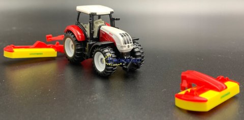 TRAKTOR CIĄGNIK STEYR Z KOSIARKĄ SIKU 1672 TRAKTOR CIĄGNIK STEYR Z KOSIARKĄ SIKU 1672