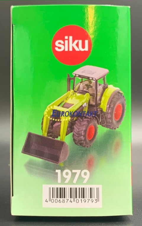 Traktor Class Axion z przednią ładowarką SIKU 1979 Traktor Class Axion z przednią ładowarką SIKU 1979