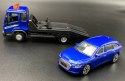 AUTOLAWETA laweta + AUDI A6 Avant Bburago 1:43