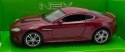 Aston Martin V12 Vantage bordowy 1:34 Welly 43624F